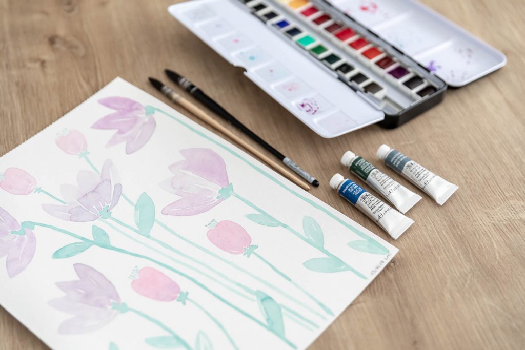 Quel Mat Riel Pour D Buter L Aquarelle Lalouandco